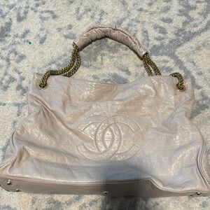 Chic Beige Designer Women's Bag